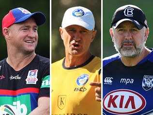 Nathan Brown, Brad Arthur and Dean Pay will all be under pressure early in the 2019 season.