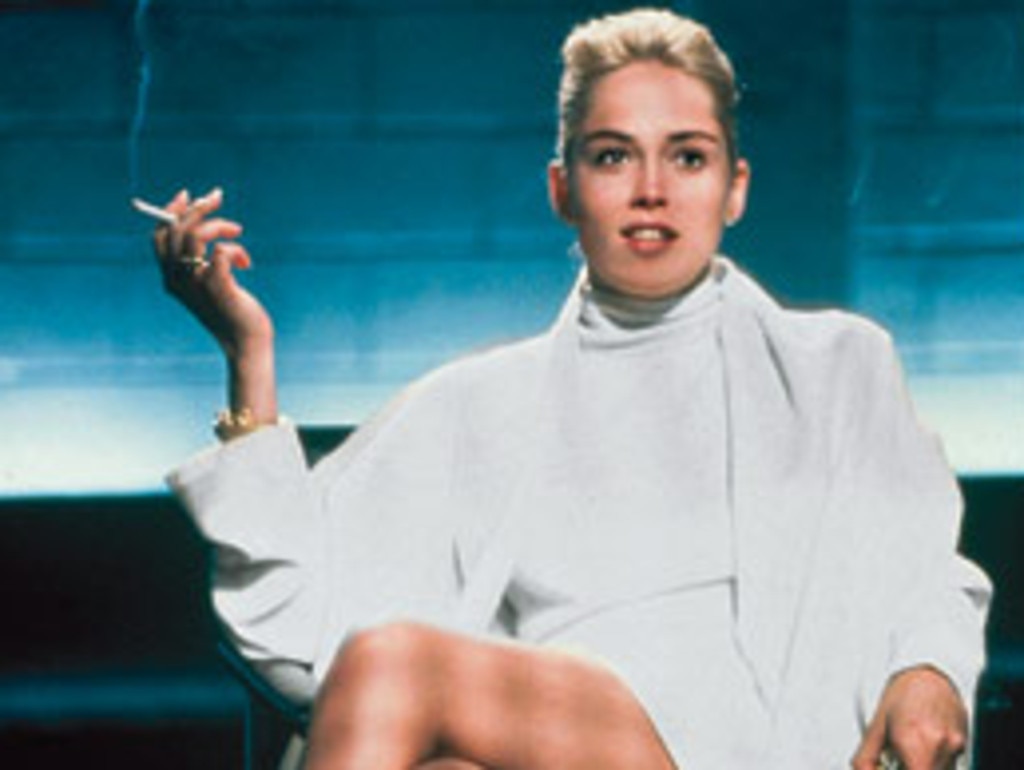 Sharon Stone in Basic Instinct.