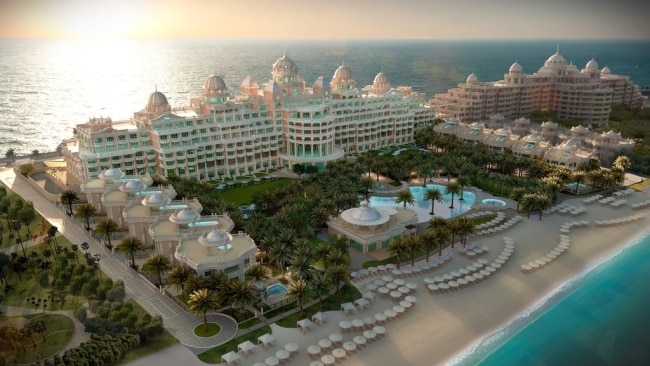 The ultra-luxe Raffles The Palm resort opened recently in Dubai.