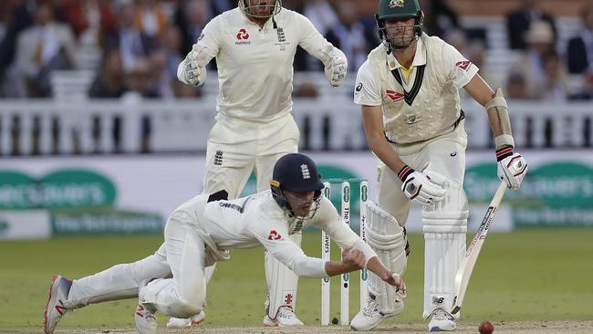 Cummins batted out the final stage of the fifth Test in English gloom to save the match.