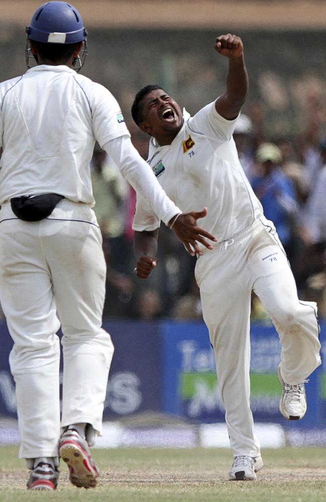 Rangana Herath has taken over from Muttiah Muralitharan as Sri Lanka’s No 1 bowler.