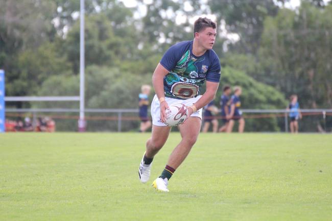 Ballymore Cup rugby action at the Albany Creek Brumbies Junior Rugby Union Club on Friday, April 12, 2024.
