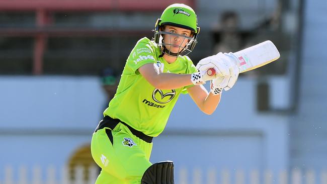 Phoebe Litchfield won player of the match. Picture: AAP/Joel Carrett