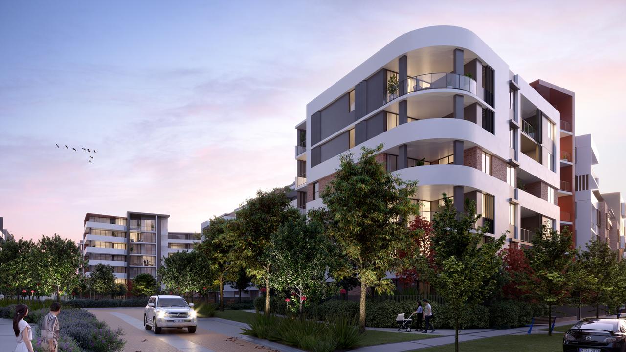 Buying off the plan can give you more time to save your deposit. Picture: Toplace/Pemberton on the Park