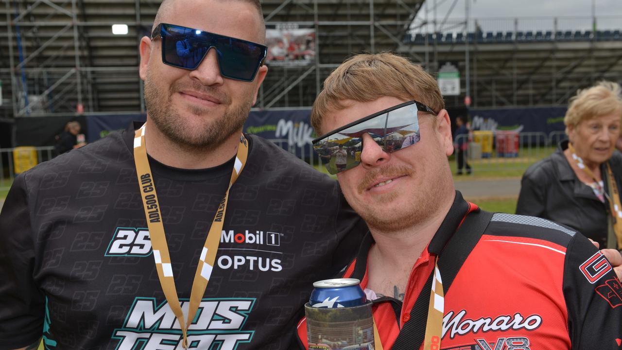 Fans at the Vailo Adelaide 500. Picture: Brenton Edwards