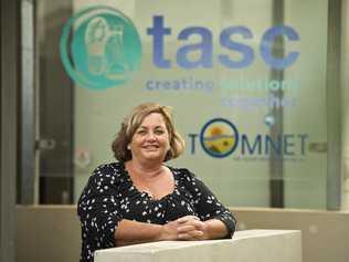 TASC National CEO Frances Klaassen as the service launches a 1800 legal advice hotline for men, called Reach Out, Thursday, April 9, 2020. Picture: Kevin Farmer