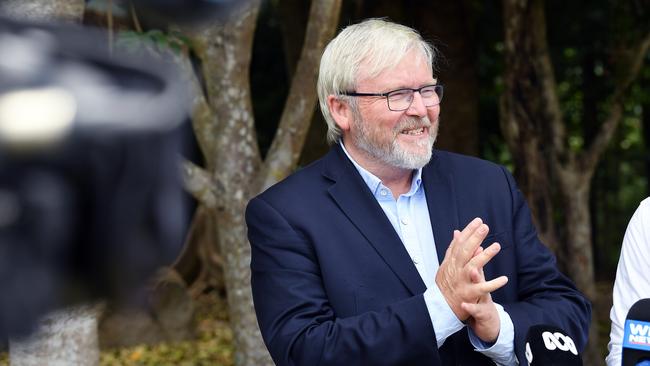 Former prime minister Kevin Rudd. Picture: Patrick Woods