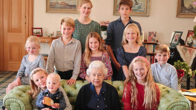 Kensington Palace released this photo to mark what would have been the 97th birthday of Britain's late Queen Elizabeth. Picture: Princess Of Wales/Kensington Palace/AFP