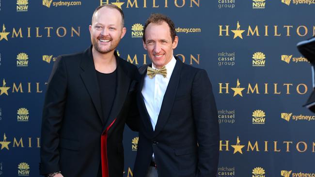 Hamilton producers Michael Cassel and Jeffrey Seller want everyone to see the show and the $10 ticket digital lottery will mean more people will have that chance in Brisbane. (Photo by Lisa Maree Williams/Getty Images for Hamilton Australia)