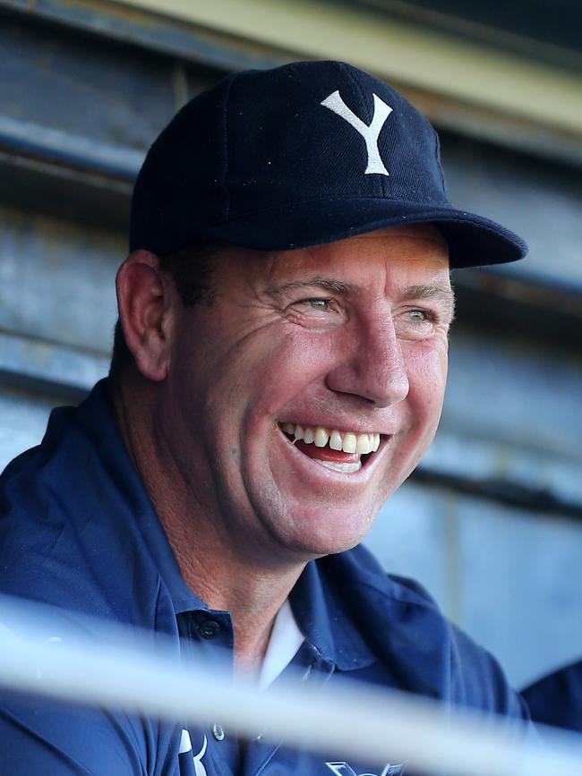 First-year Yarrawonga coach Steve Johnson. Picture: Yuri Kouzmin