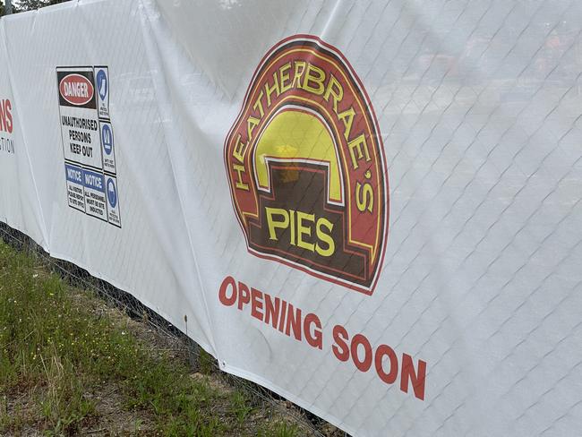 Construction is underway on Heatherbrae Pies in Ourimbah.