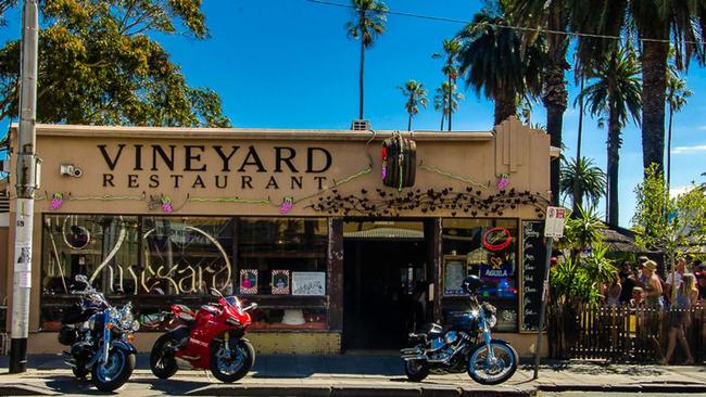 The future of The Vineyard in St Kilda is up in the air as the Port Phillip Council has issued an eviction notice for the iconic business. Picture: supplied.