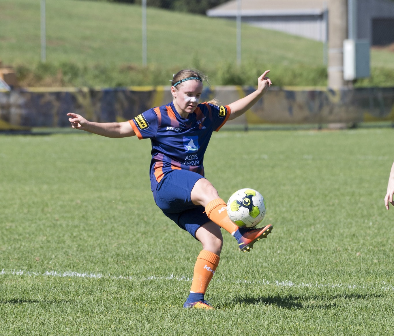 Savannah Moon, Hawks. USQFC vs Hawks Ladyhawks, 2020 TFL Premier Ladies. Sunday, 8th Mar, 2020.