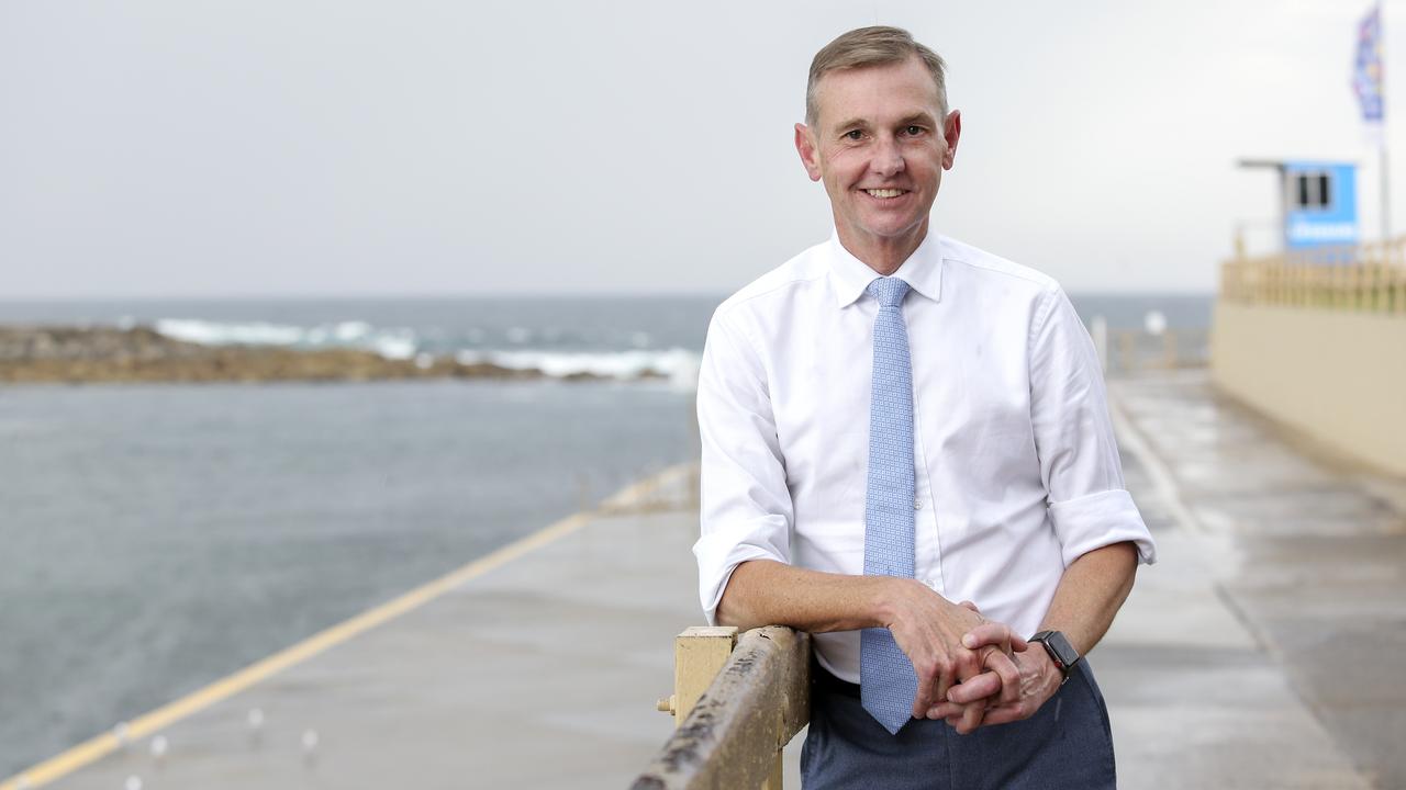 Liberal MP Bruce Notley-Smith holds the seat of Coogee on a slim 2.9 per cent margin. Picture: Justin Lloyd