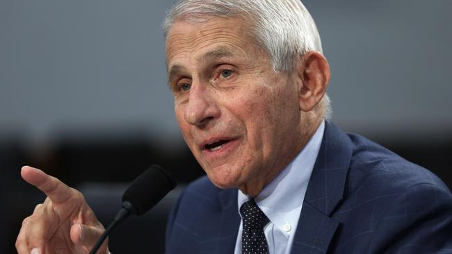 White House chief medical adviser Dr Anthony Fauci will resign if Donald Trump is re-elected. Picture: Alex Wong/Getty Images/AFP