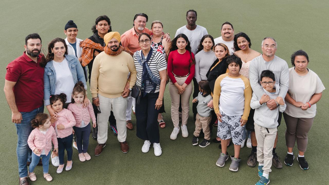 Meet the Neighbours saw a group of migrants move to Maryborough. Picture: SBS