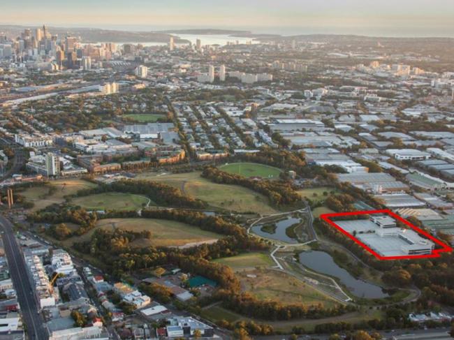 The location of the development, on Sydney Park, has riled up locals starved of open green space. Picture: Silvester Fuller/MHNDU