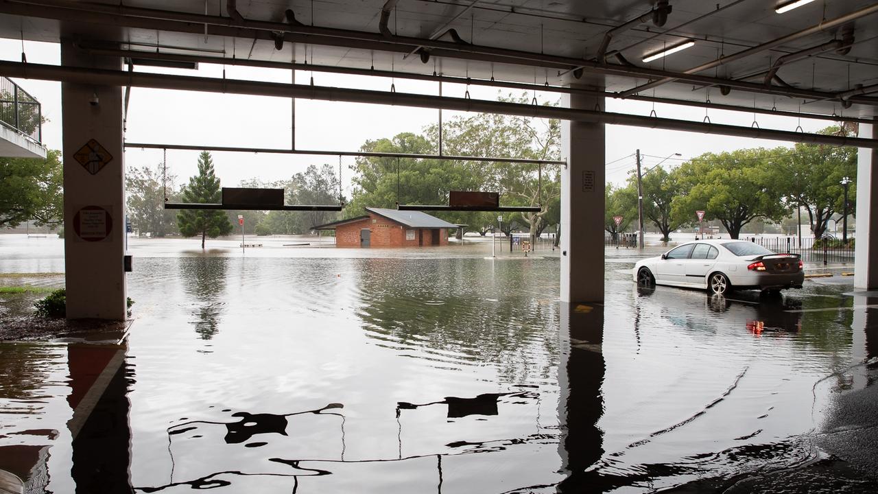 Lismore floods on December 16, 2020.