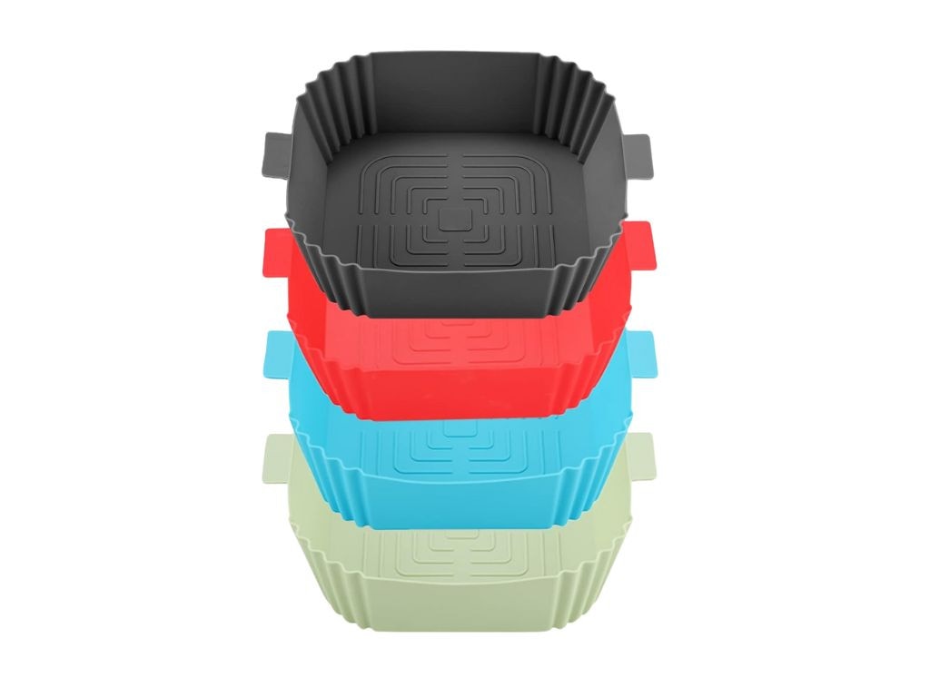 LYHOLKEER Silicone Air Fryer Liners. Picture: Amazon Australia.