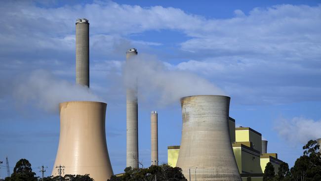 Loy Yang power station in the La Trobe Valley east of Melbourne.