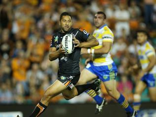  NRL round 3 - Wests Tigers vs Parramatta Eels at Leichhardt Oval, Sydney. 