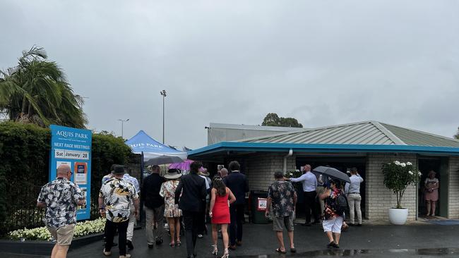 Magic Millions Race Day called off due to rain. Photo: Tamaryn McGregor