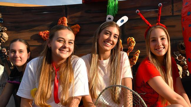 Gilroy Santa Maria College. Photographs from the Maraka Festival Street Parade around the Ingham central business district on Saturday. In an ‘Under the Sea’-themed celebration of all things Hinchinbrook, school students, community organisations, emergency responders and contestants vying for the prized Queen and Princess titles paraded around Rotary Park in the centre of the town. Picture: Cameron Bates