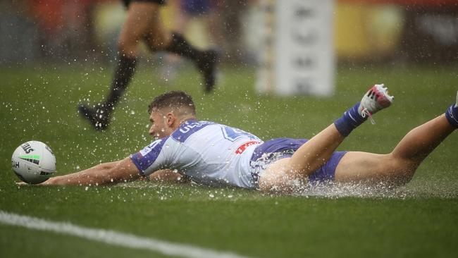 Jake Averillo scored this try but failed to finish due to injury.