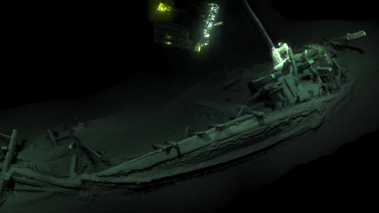 Black Sea Shipwreck: 2400 Year Old Ship Found Intact On Ocean Floor ...