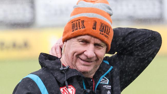 It is an important year for Ken Hinkley. Picture: Russell Millard