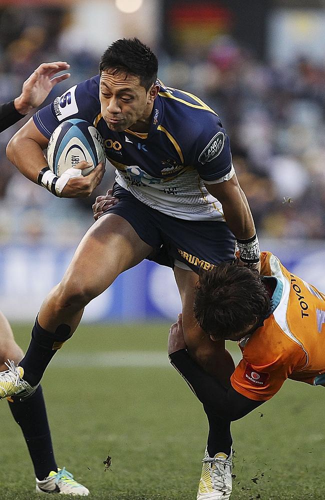 Christian Lealiifano of the Brumbies.