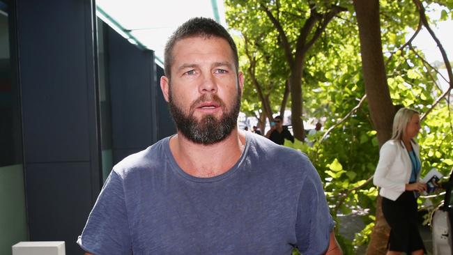 Former West Coast Eagles AFL player Ben Cousins has been sentenced to 12 months jail. Picture: AAP