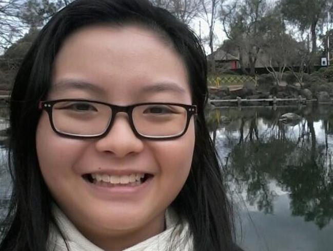 Cheng Shi Min fell 20 metres down a waterfall while walking with her family at Empress Falls in the Blue Mountains / Supplied