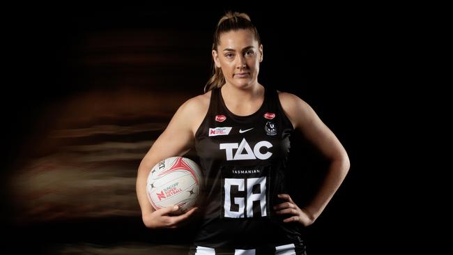 The Magpies are under pressure to play Sophie Garbin at goal shooter. (Photo by Matt King/Getty Images for Netball Australia