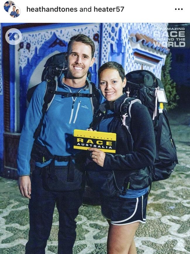 Toni Hilland and her husband Heath Curry are ambassadors for the Cancer Council Victoria’s Walking Stars fundraising event on Saturday, December 3, 2022. Toni and Heath are from Melbourne and recently won the reality show The Amazing Race Australia. Picture: Supplied