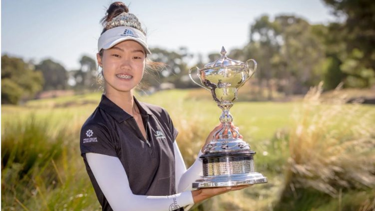 Grace Kim won the 2021 Australian Amateur by an astounding seven strokes.
