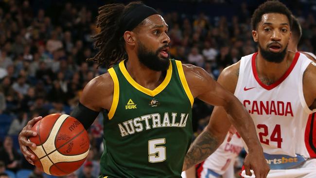 Hardaway says the likes of Boomers guard Patty Mills has helped Australia become a force in international play. Picture: Getty Images