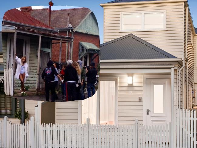 20 Beith St, Brunswick, Beyonce 'No Angel' film clip house