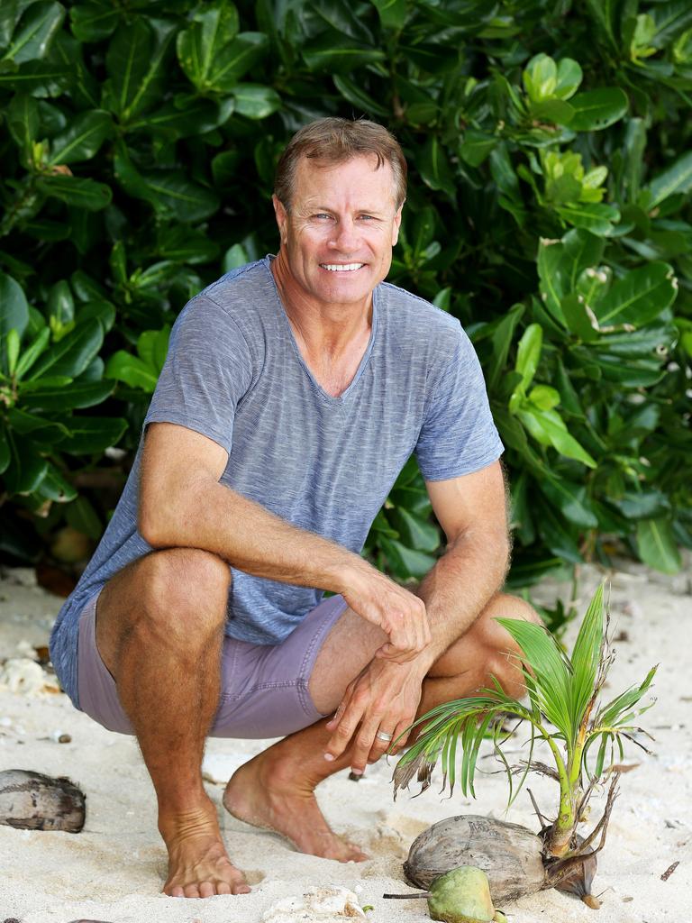 Survivor Australia; rugby league great Andrew Ettingshausen plays the ...