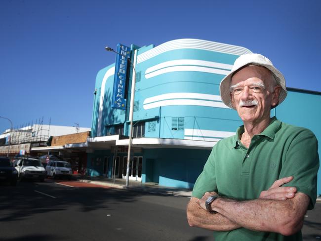 Bob Pauling researched the history of the Collaroy Cinema for his book “Going to the Pictures in Manly, Warringah and Pittwater”. Photo Manly Daily