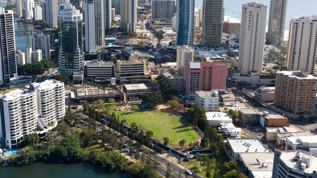 Bruce Bishop carpark. Photo: Supplied