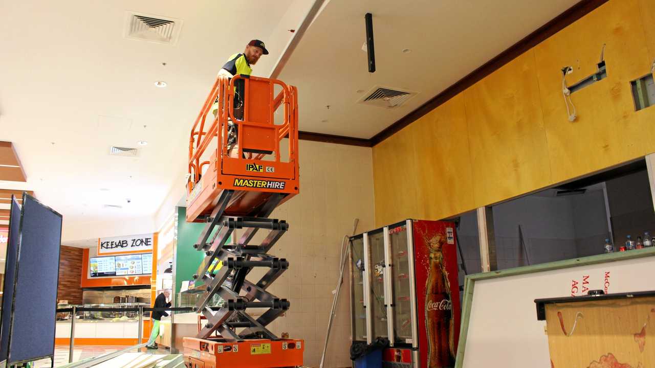 CARVED OUT: A mainstay of the Warwick food court, Rose City Carvery mysteriously cleared out of Rose City Shoppingworld last Wednesday night. Picture: Marian Faa