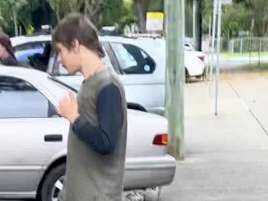 Tahnai Flentjar, 20, outside the court.