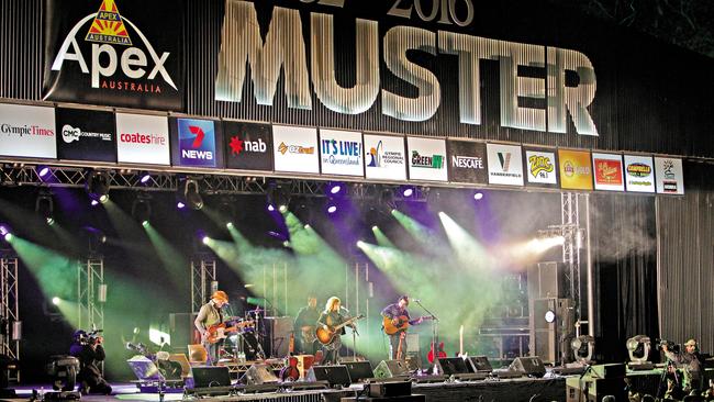 Gympie Music Muster 2016, Always a crowd favorite Kacey Chambers had the Muster patrons singing at the top of their lungs.Jason Dougherty/ Gympie Times