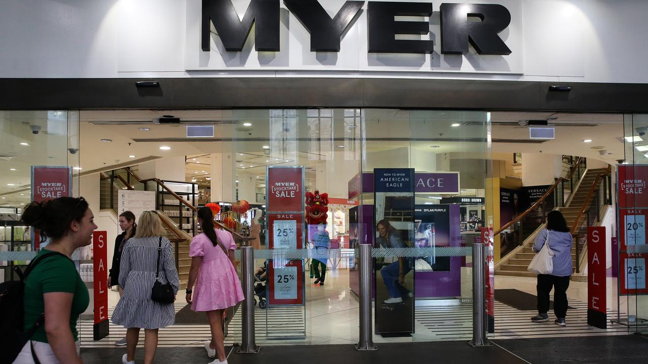 Myer set for record profits after massive postlockdown shopping surge