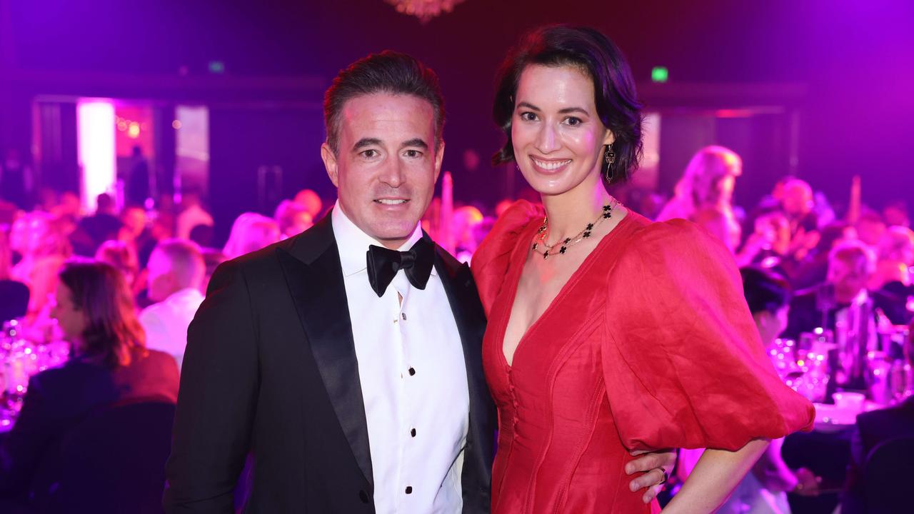 Clark Kirby and Sara Kirby the Ray White Surfers Paradise Muscular Dystrophy Charity Ball at The Star Gold Coast. Picture: Portia Large