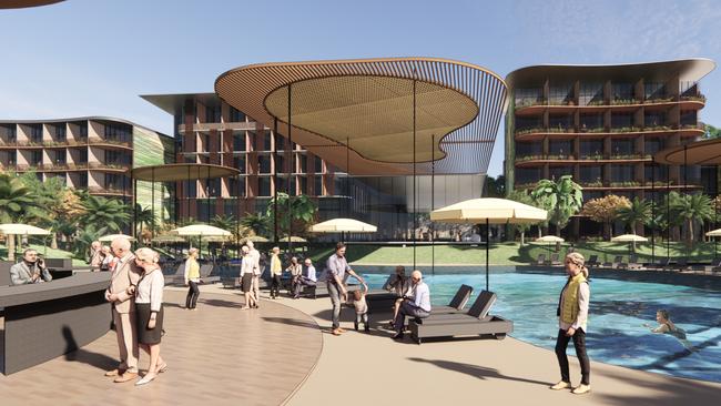 Resort-style pools and cafes: Retiring Aussies’ new homes