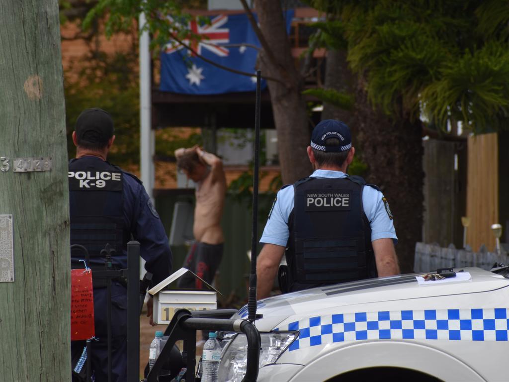 A man was arrested after a stand-off with police in Grafton throughout the morning of Sunday, 20th September, 2020.