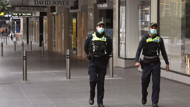 This Andrews Government has deliberately embarked on keeping not only Victoria but the entire nation in the worst recession we’ve had in nearly 100 years. Picture: AFP