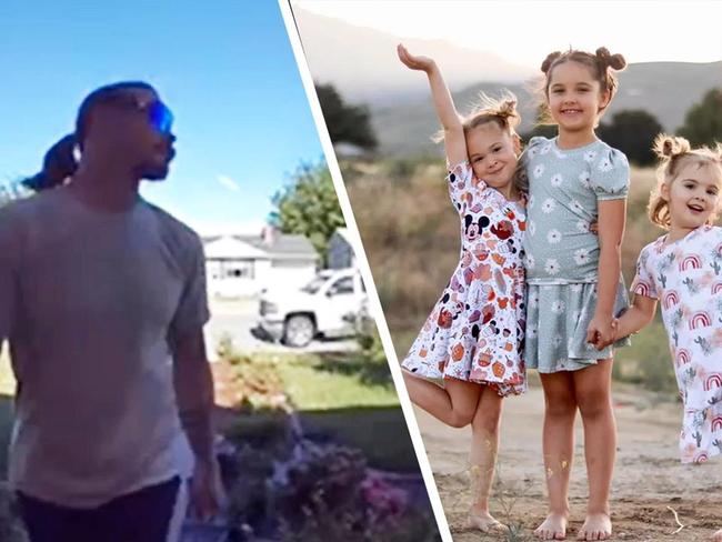 Wanted dad Travis Decker spotted on security cameras before allegedly murdering his 3 daughters